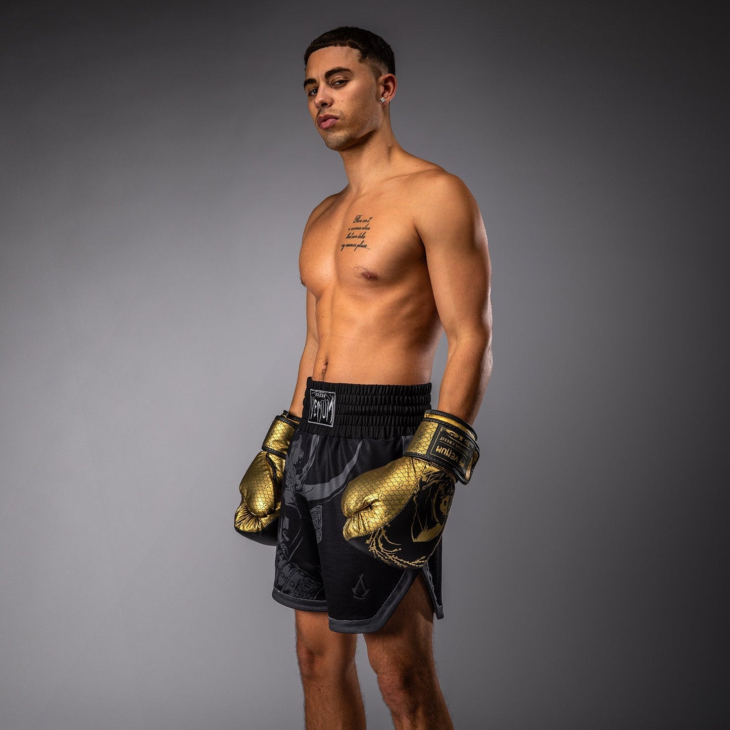 Venum x Assassin's Creed Shadows Boxing Short - Black
