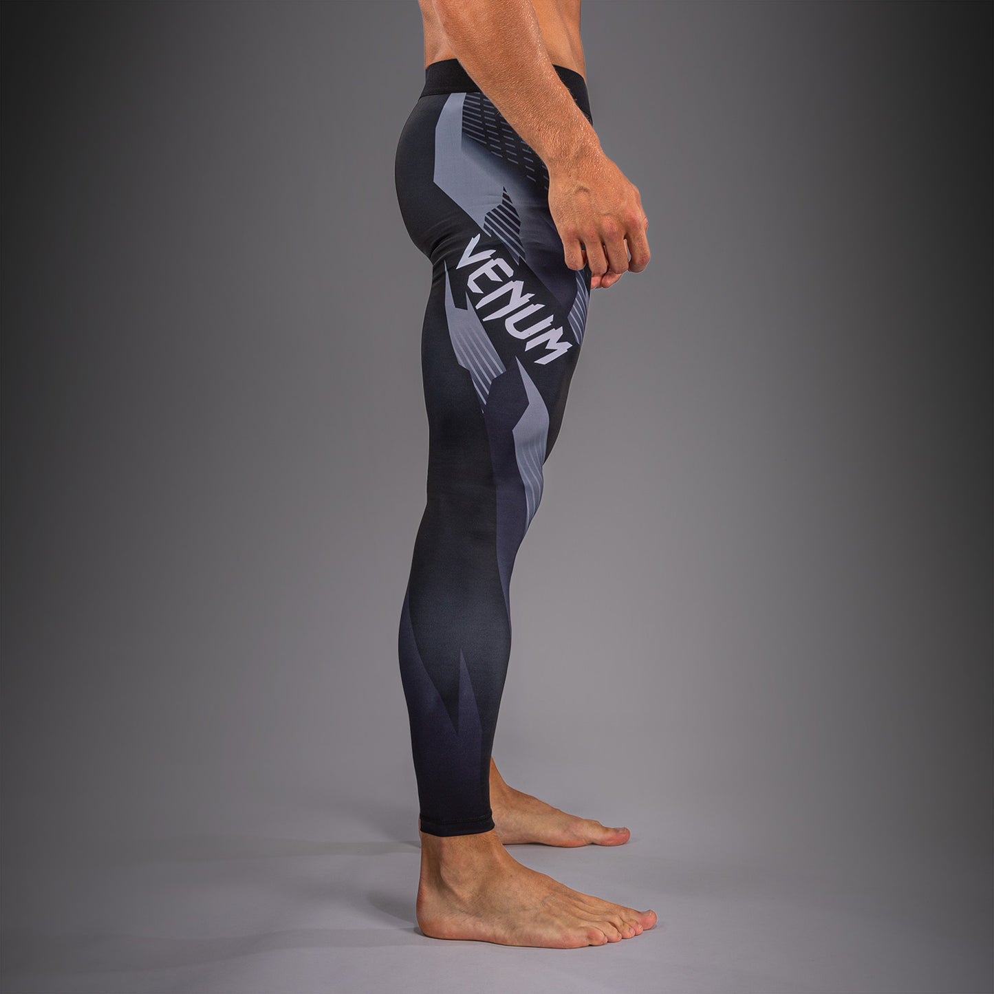 Venum No-Gi 6.0 Spats - Black/White  product-type_Compression Pants Venum
