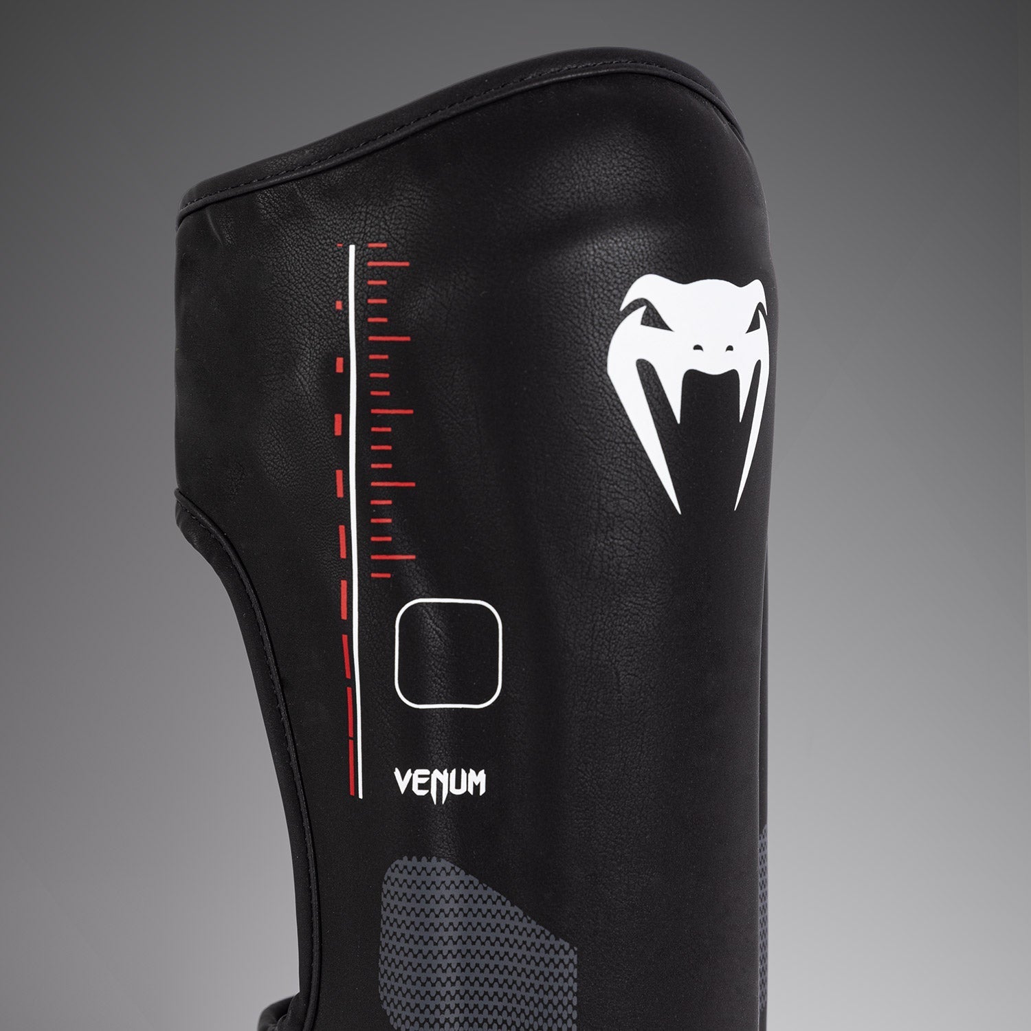 Venum Tactical XT Shinguards - Black/Fire Red - Venum