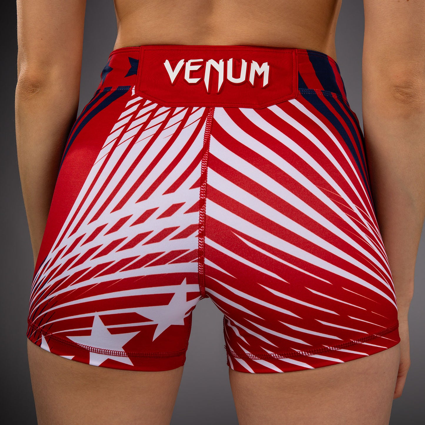 Women's Official UFC Freedom 250 by Venum Red Authentic Short Fit Vale Tudo Short  product-type_Compression shorts Venum