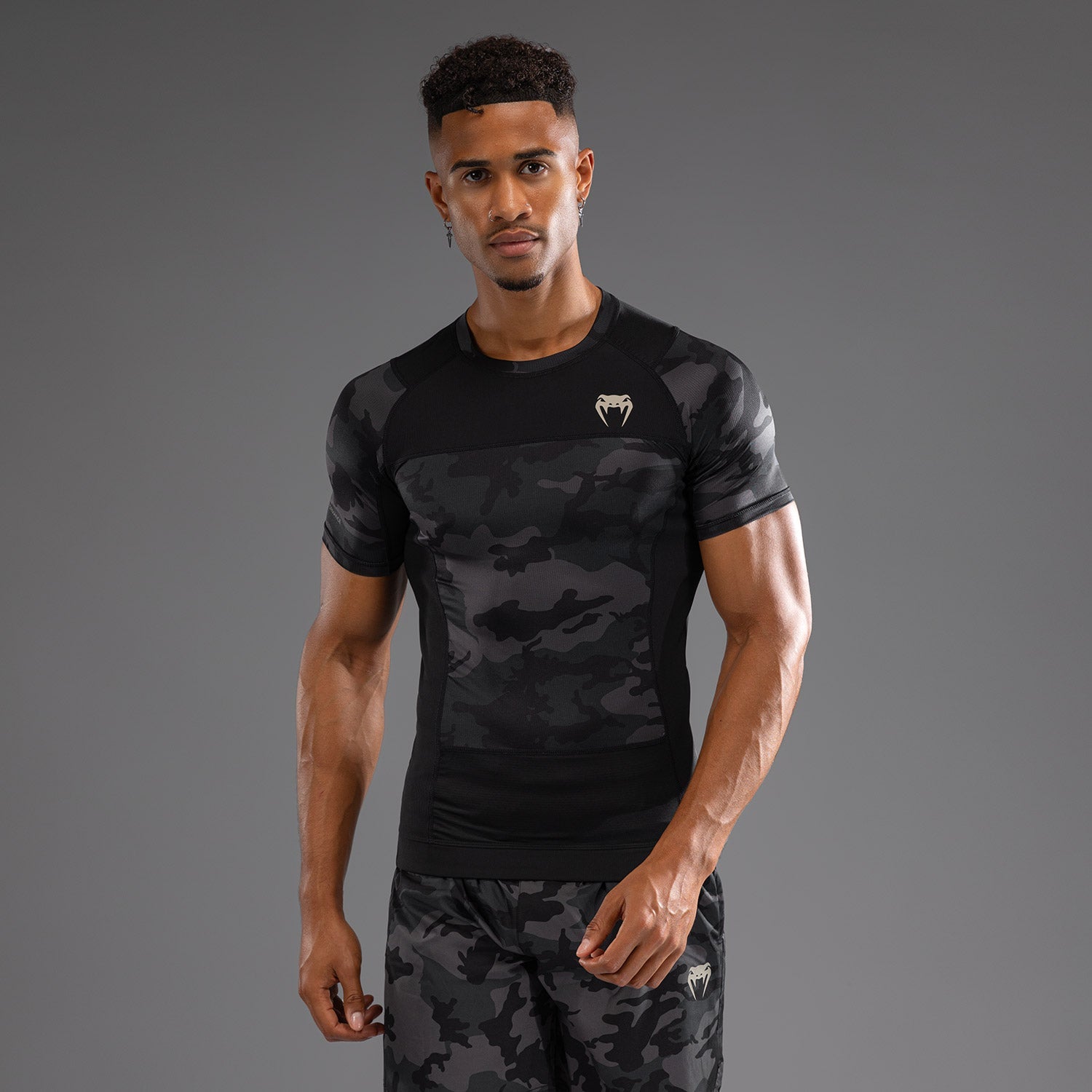 Venum G-Fit Air Men's Short Sleeve Rashguard Digital Urban Camo