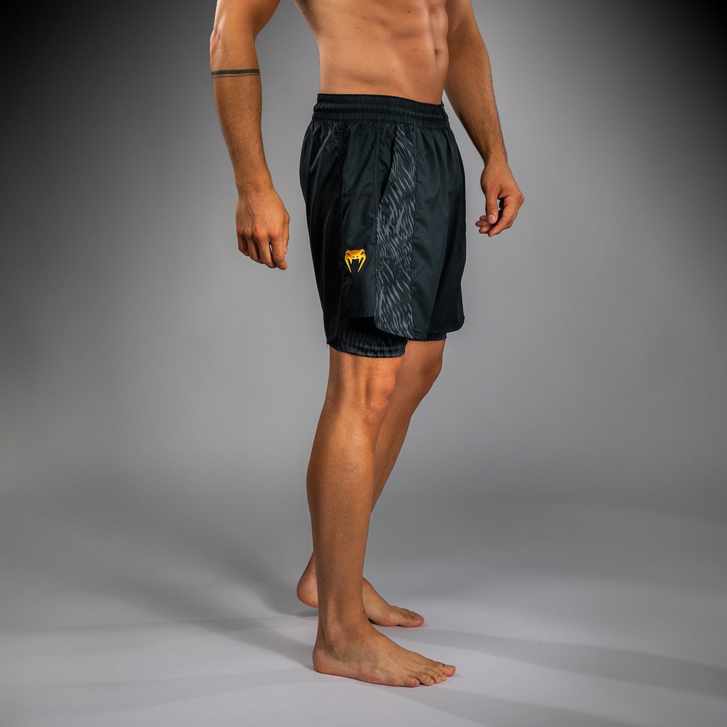 Venum x Chimaev Training Shorts - Black/Grey
