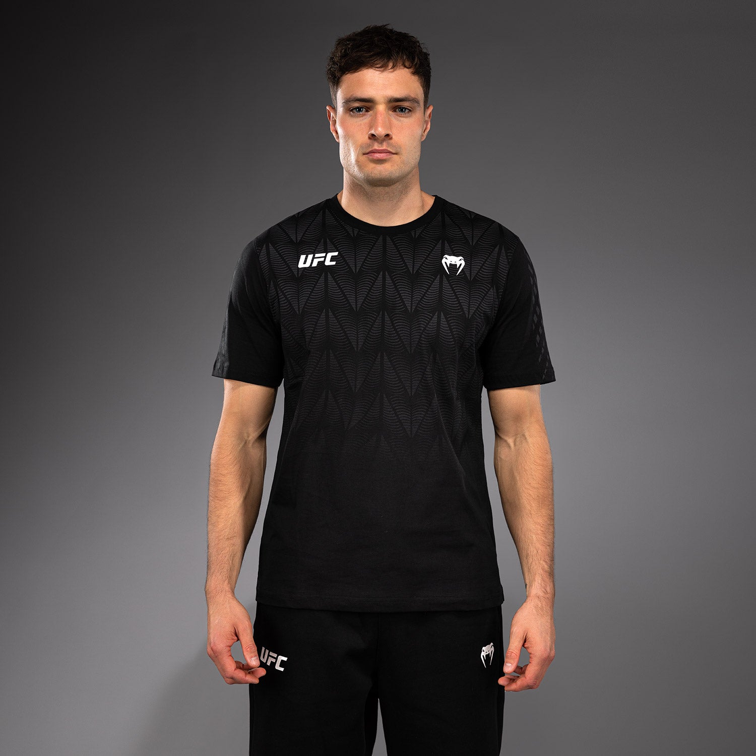 Men's UFC Zenith by Venum Replica Black T-Shirt - Venum