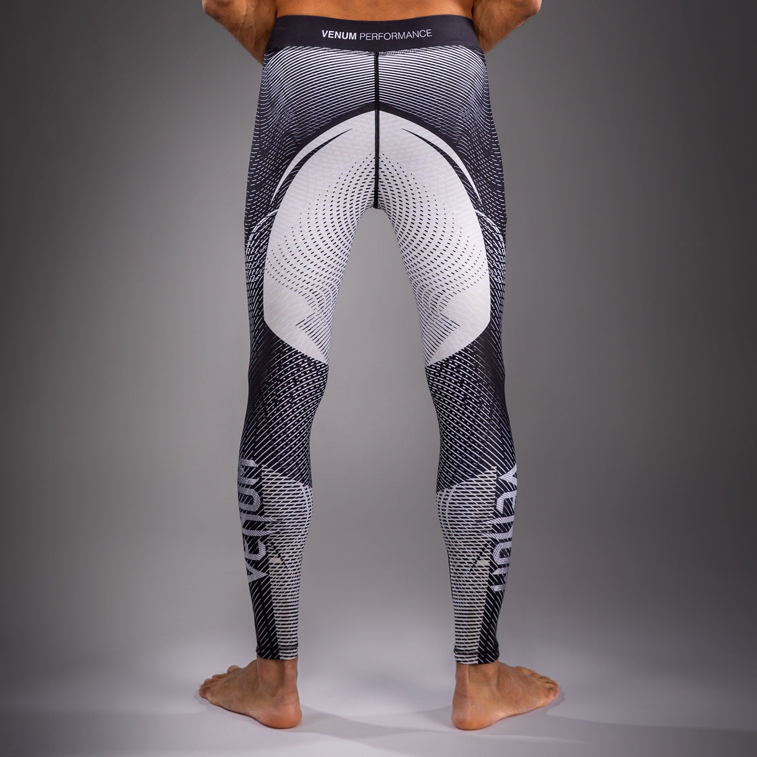 Venum Galactic 3.0 Spats - Off-White/Black  product-type_Compression Pants Venum