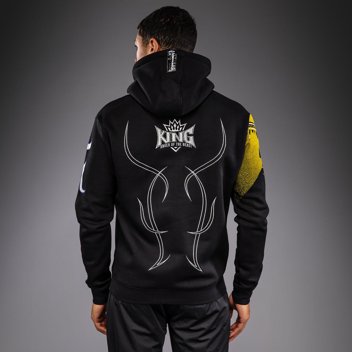 Venum x TEKKEN 8 Pullover Hoodie - King - Black/Yellow