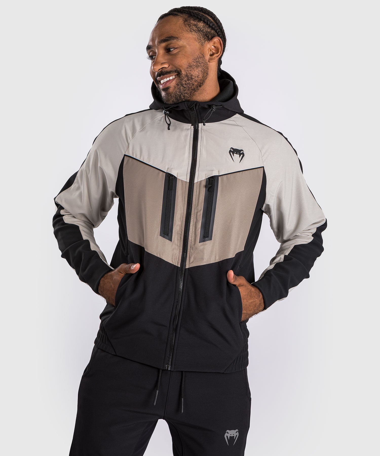 Venum Laser 3.0 Track Jacket Black Sand Venum