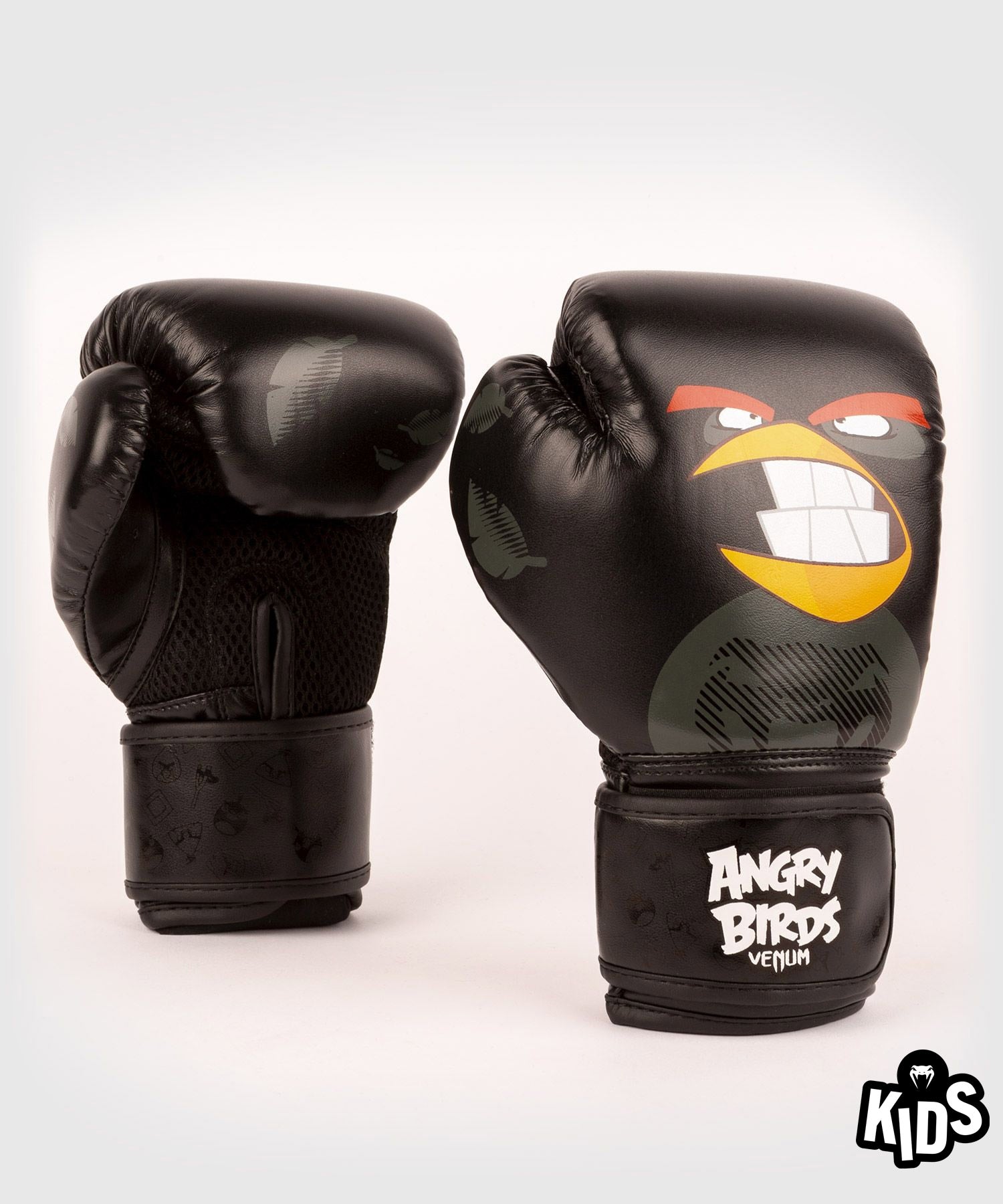 Venum Angry Birds Boxing Gloves For Kids Black Venum