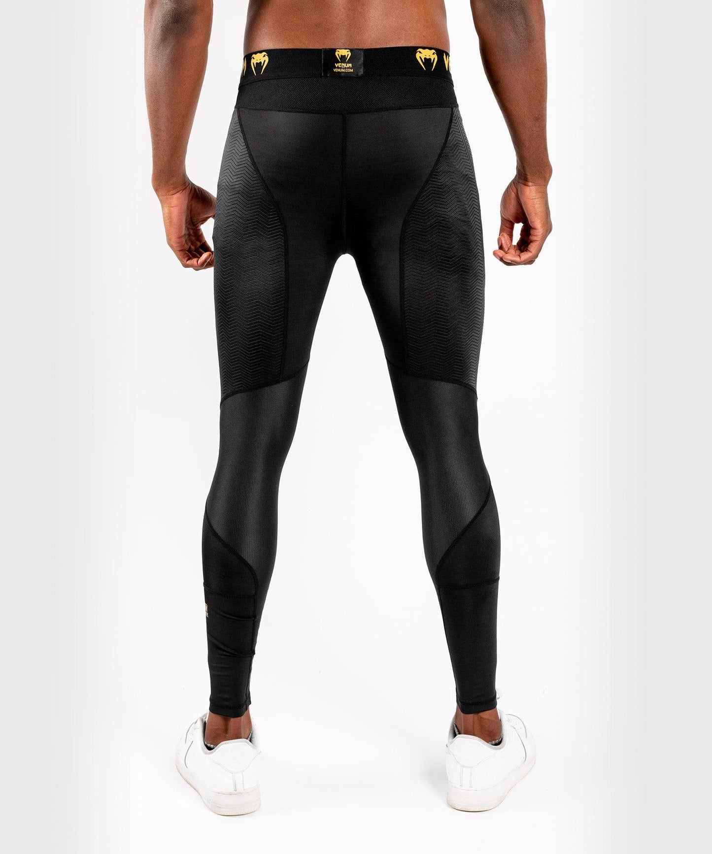 Venum G-Fit Spats - Black/Gold Picture 2