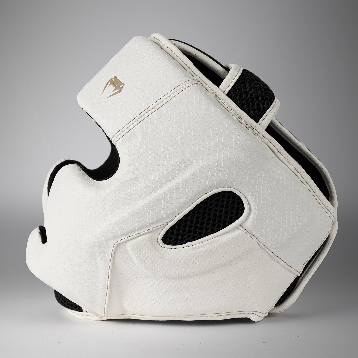 Venum Impact Evo Scales Headgear - Ivory