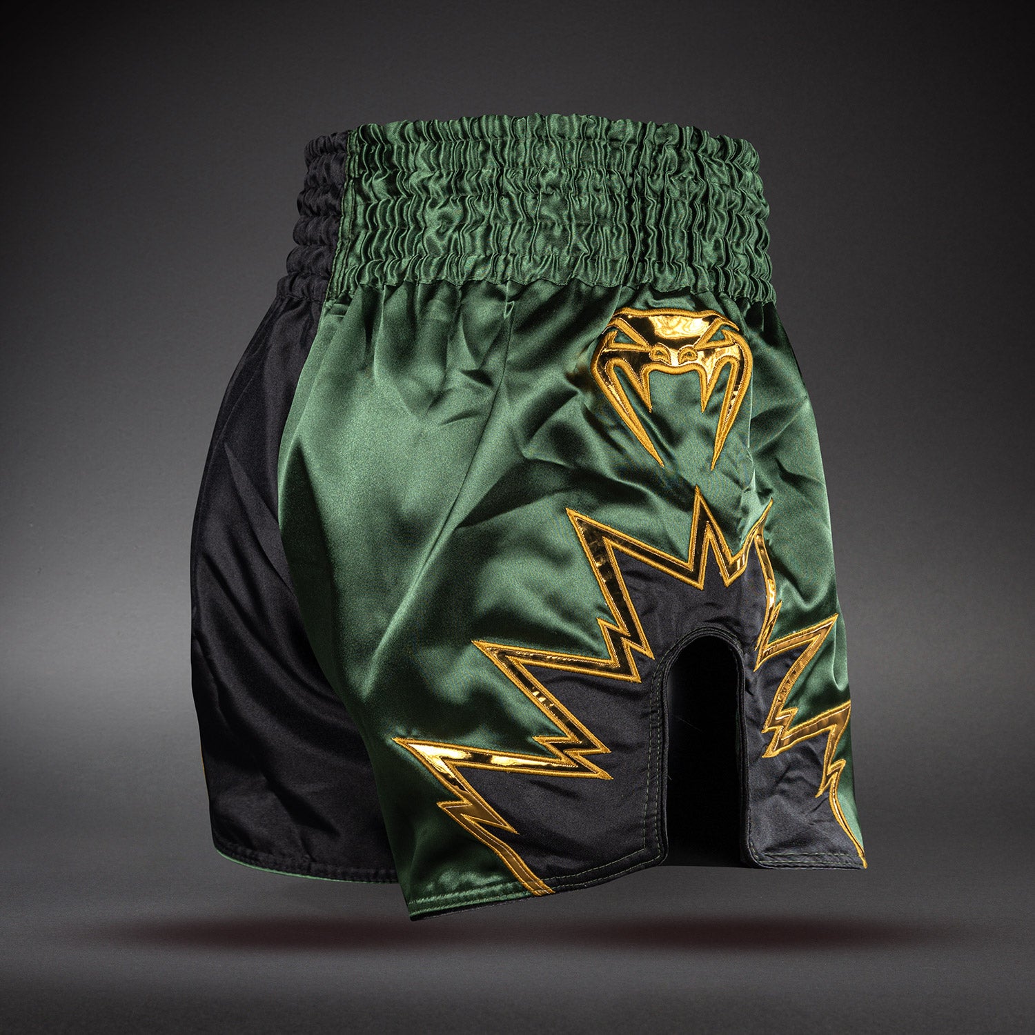 Venum Inferno 2.0 Muay Thai Shorts - Black/Khaki  product-type_Muay Thai Shorts Venum
