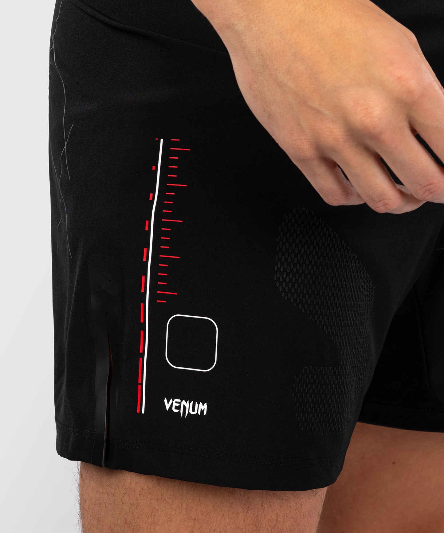 Venum Tactical XT Fightshorts - Black/Fire Red