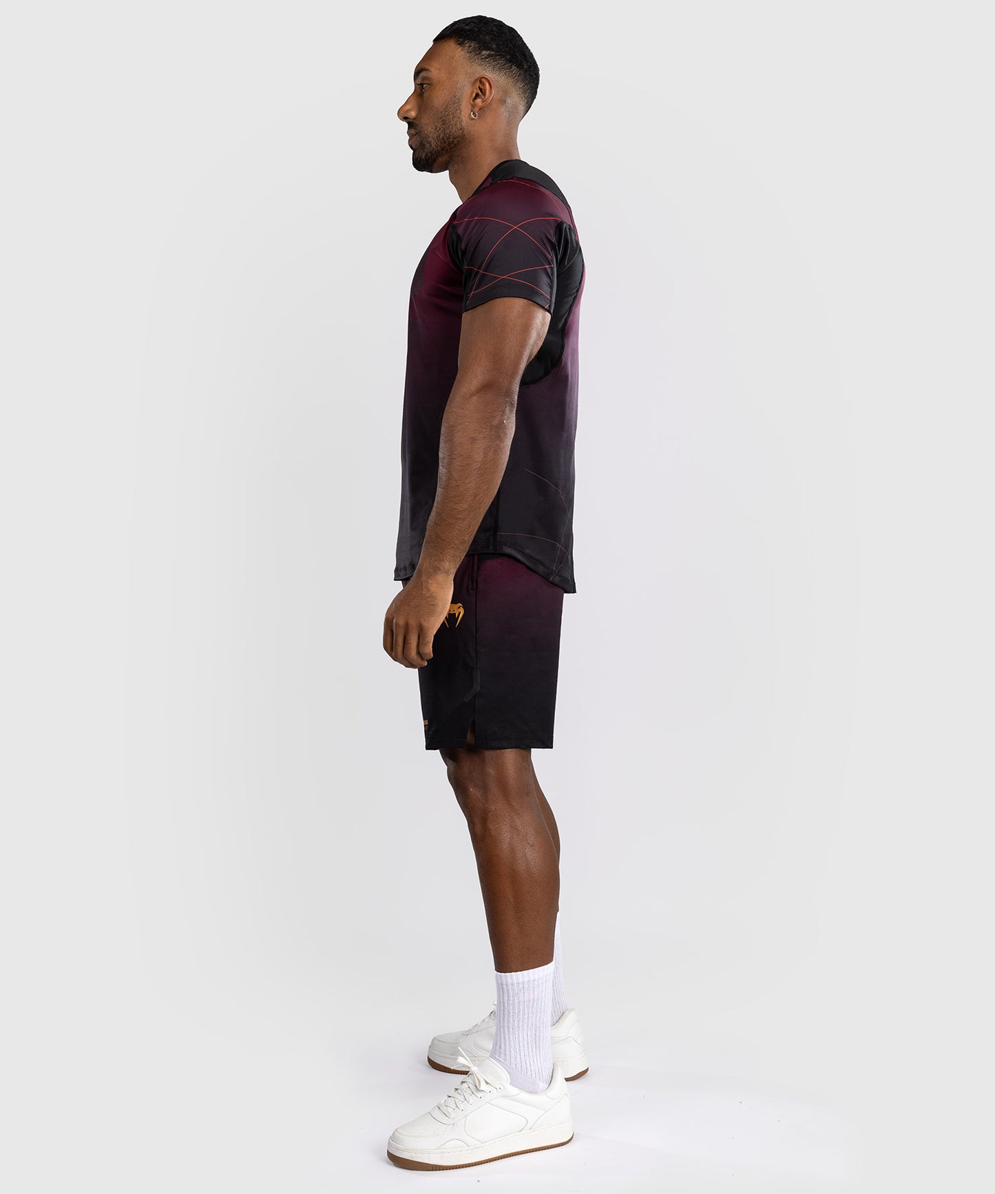 Venum Tactical XT Dry tech T-shirt - Black/Burgundy/Gold