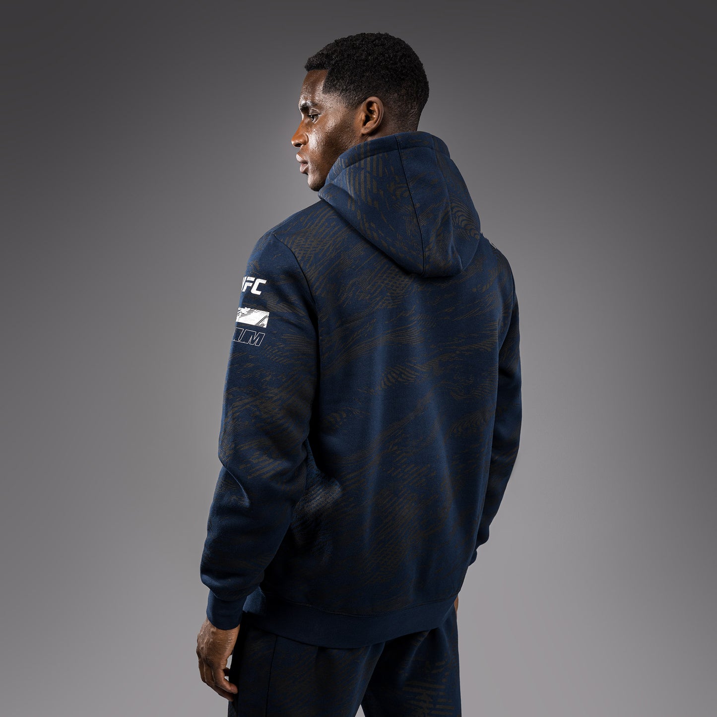 UFC Fusion by Venum Fight Week Men’s Pullover Hoodie - Oceanic Blue