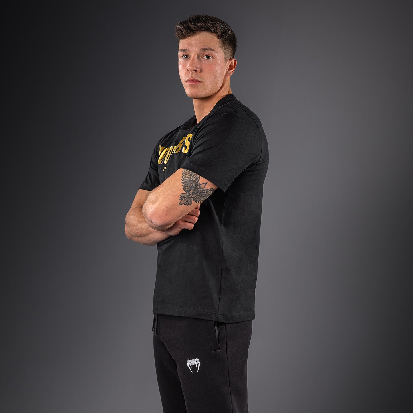 Venum Motorsports VT T-Shirt - Black/Gold