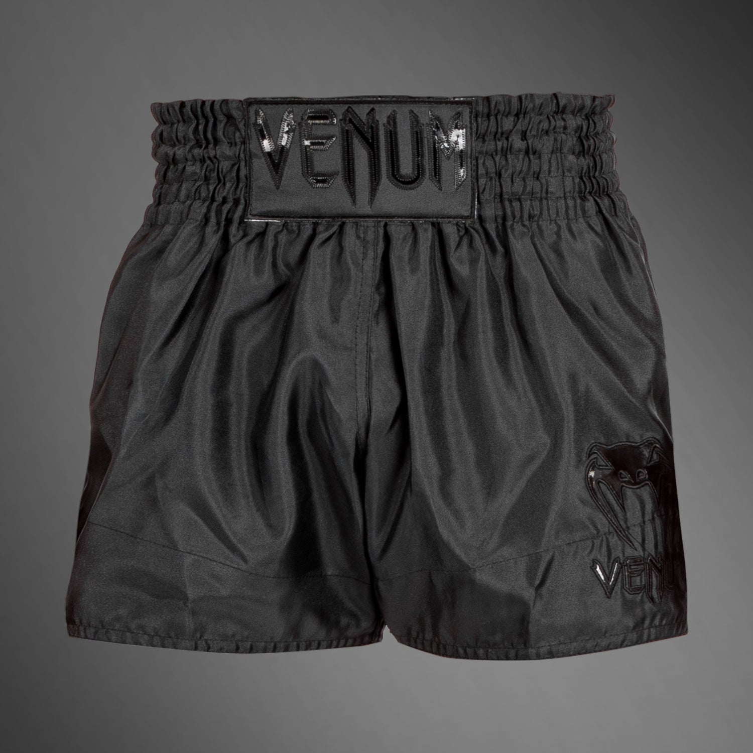 Venum Classic Muay Thai Kickboxing Shorts White Black - FIGHTWEAR SHOP - Foto 10