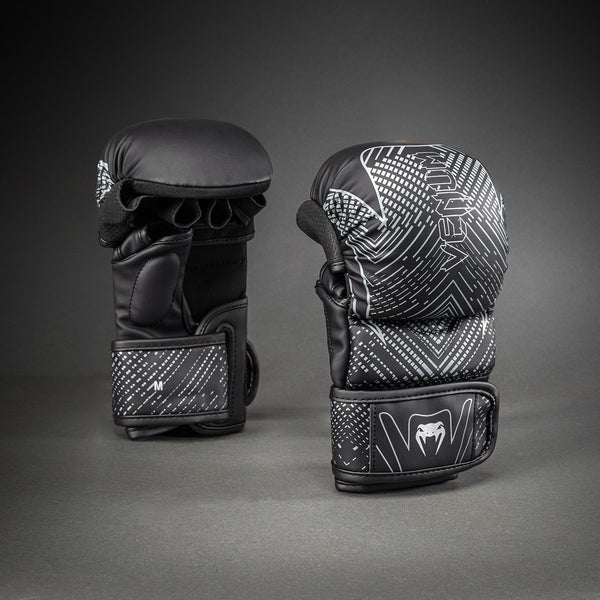 Venum Midnight Fury Sparring Gloves - Black/Grey/Silver - Venum