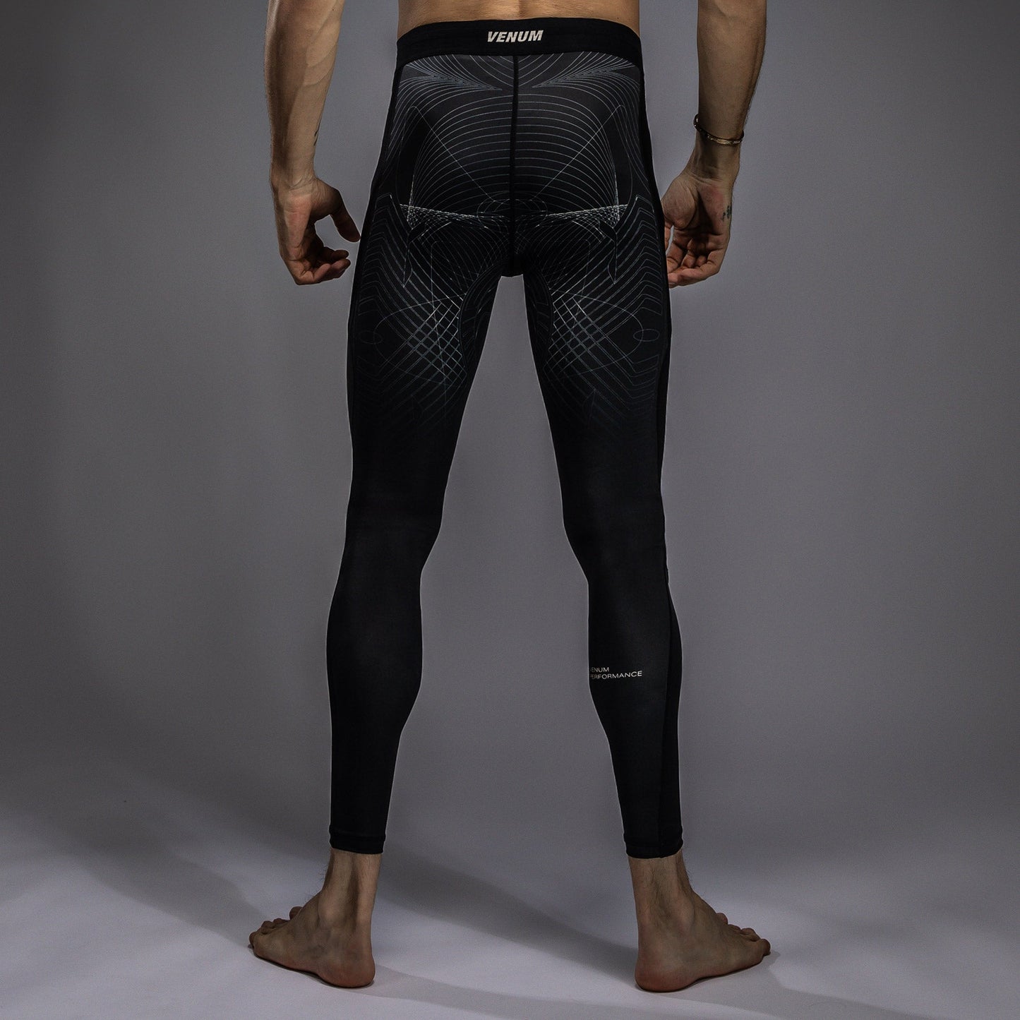 Venum G-Fit Air Men's Spats - Deep Black/Desert Sand