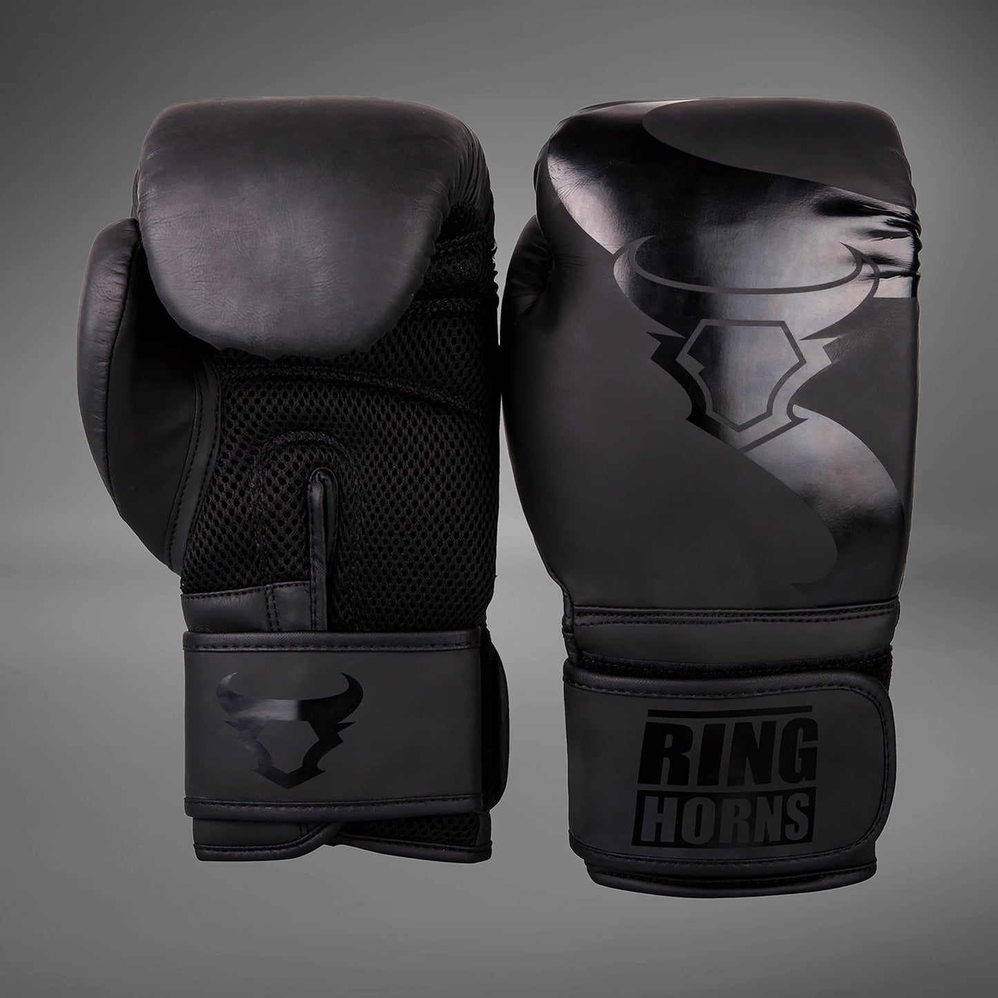 Ringhorns Charger Boxing Gloves - Black/Black