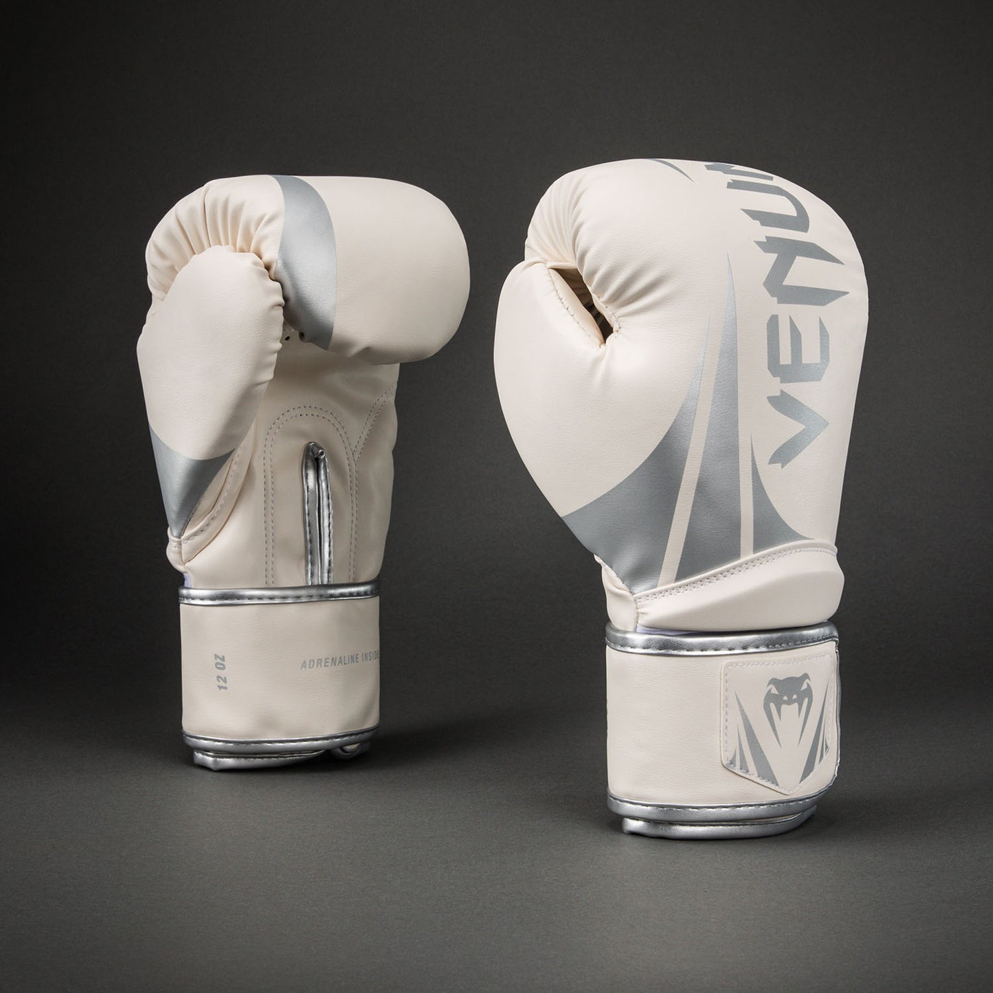 Venum Challenger 2.5 Boxing Gloves – White/Silver
