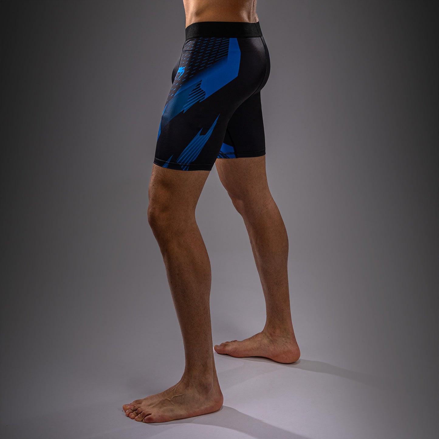 Venum No-Gi 6.0 Vale Tudo Shorts - Black/Blue  product-type_Compression shorts Venum