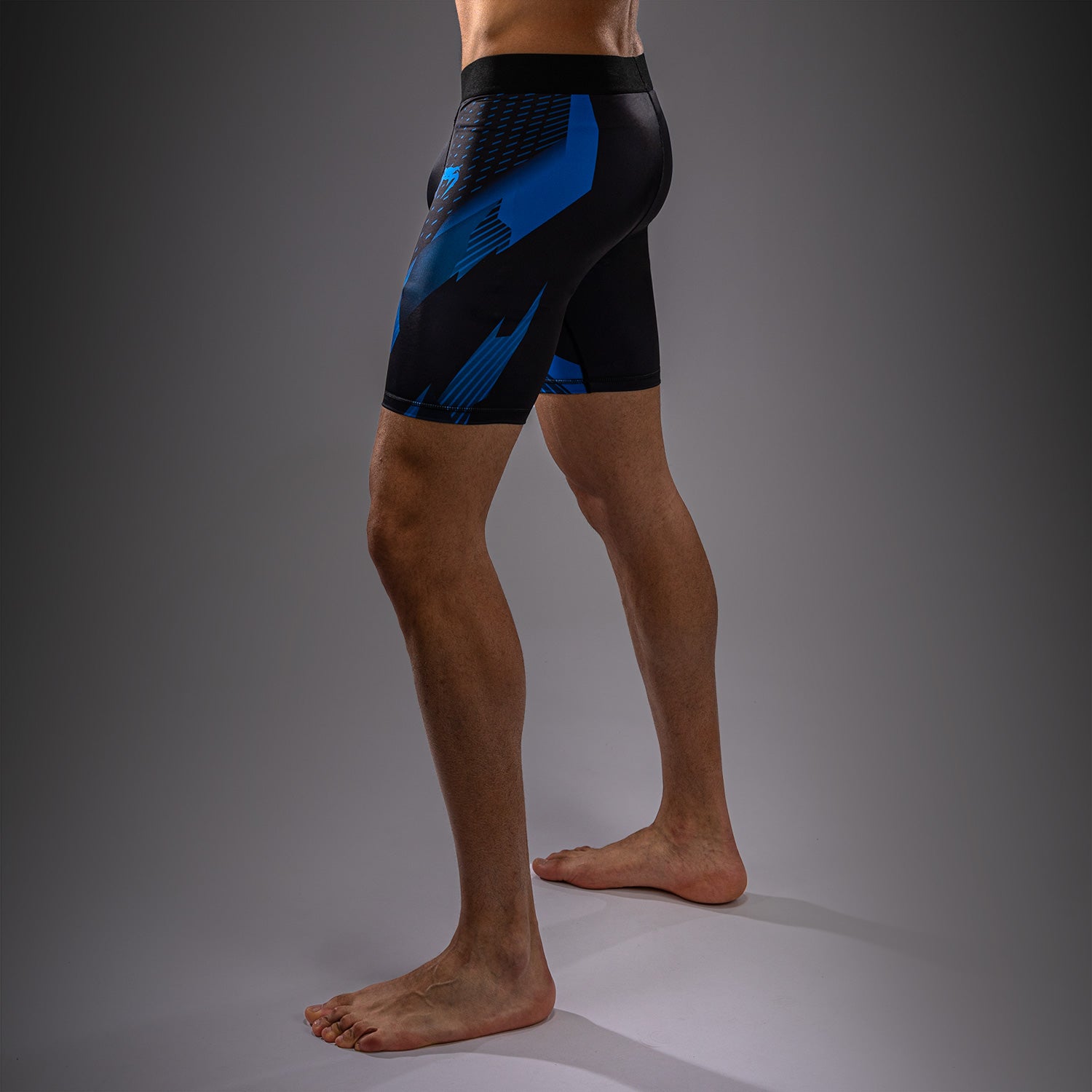 Venum No-Gi 6.0 Vale Tudo Shorts - Black/Blue  product-type_Compression shorts Venum