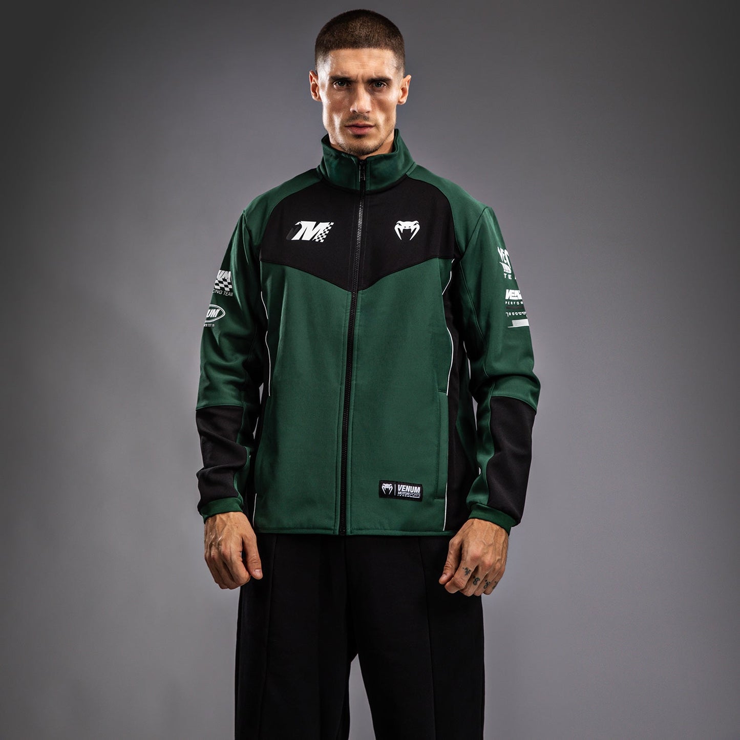Venum Motorsport Softshell Jacket - Deep Forest