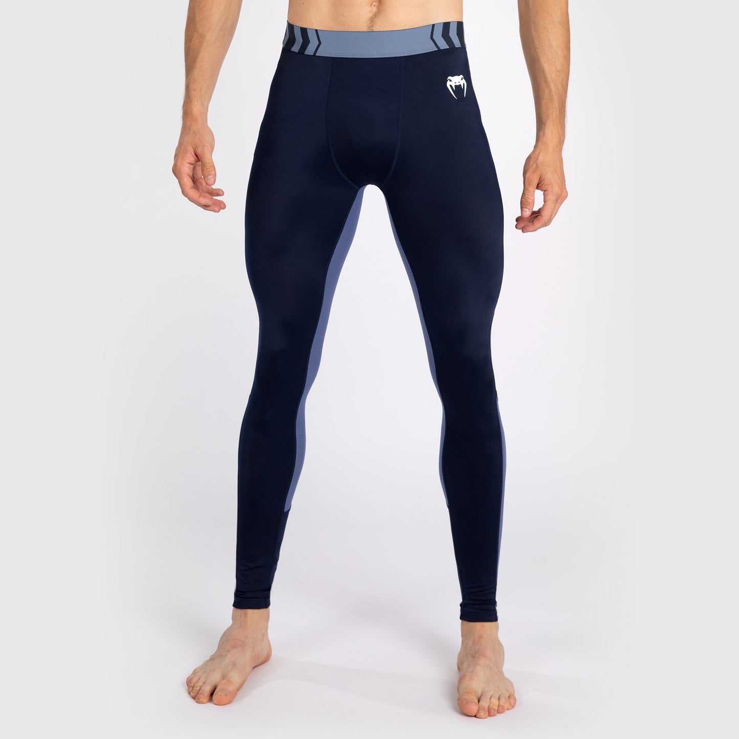 Venum Tempest Men's Spats - Navy Blue/Blue
