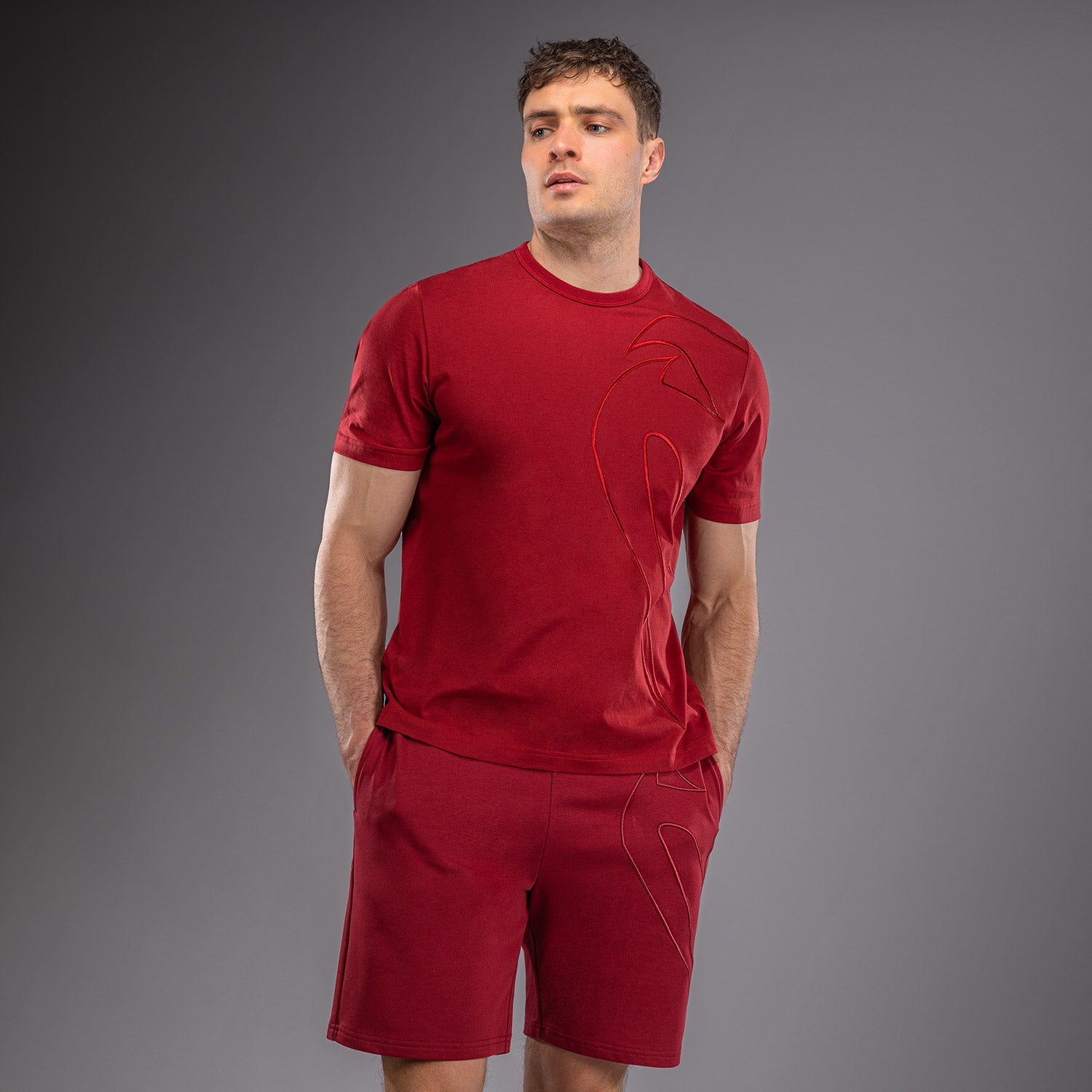 Venum Giant 3D Cotton T-Shirt - Red  product-type_T-Shirts Venum