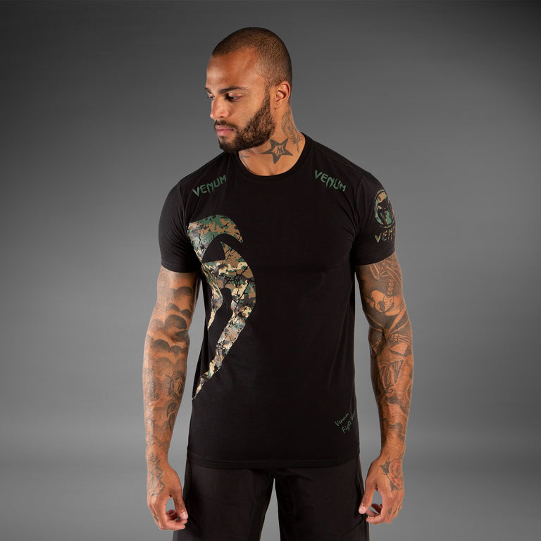 Venum パフォーマンス 長袖Tシャツ S ブラック Venum Classic T-shirt - Black - Venum Asia