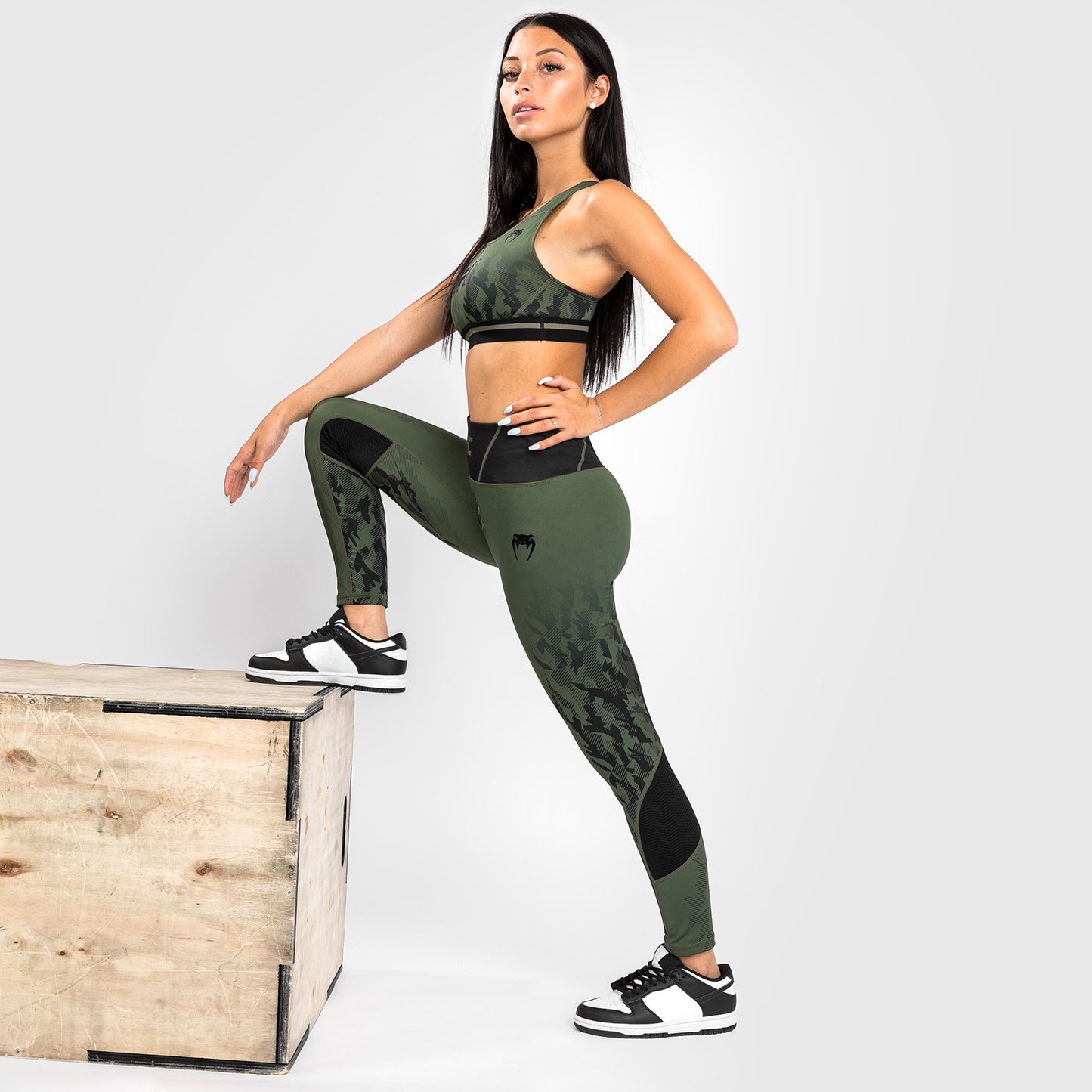 UFC Venum Authentic Fight Week Women's Performance Tight - Khaki