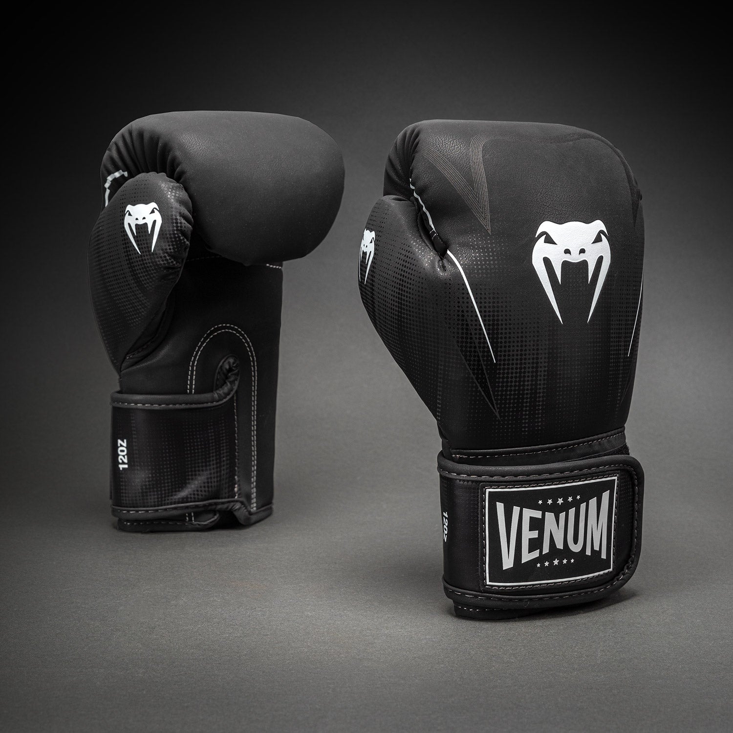 Venum Stealth Boxing Gloves - Black/White - Venum