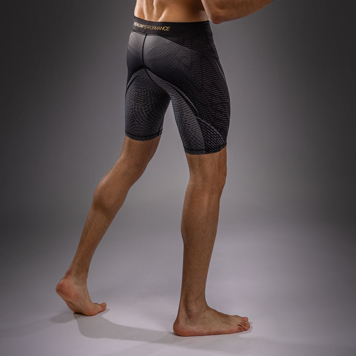 Venum Galactic 3.0 Vale Tudo Shorts - Black/Gold  product-type_Compression shorts Venum