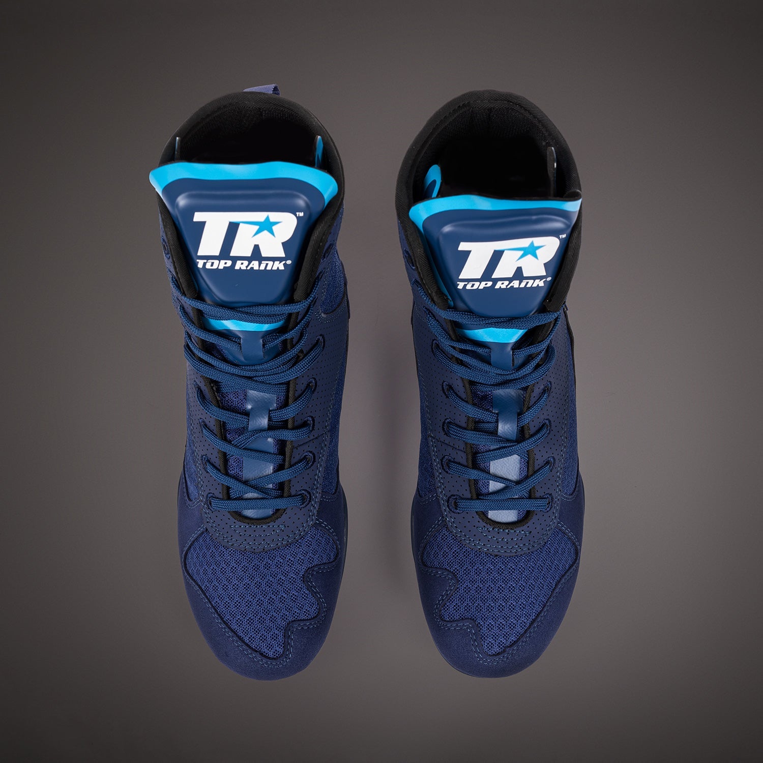 Venum x Top Rank Original Boxing Shoes - Navy Blue - Venum - Venum