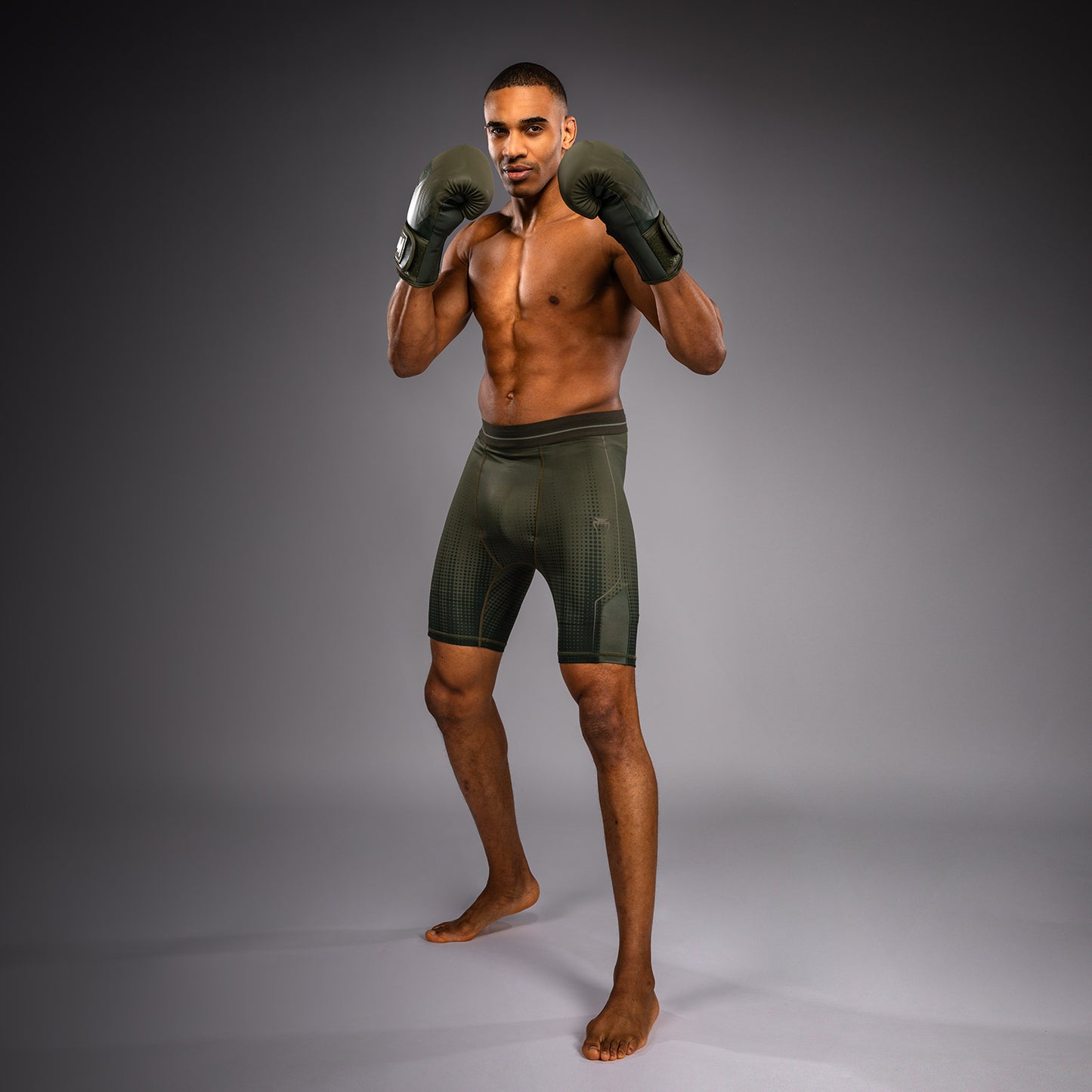 Venum Stealth Vale Tudo Shorts - Khaki/Dark Green  product-type_Compression shorts Venum