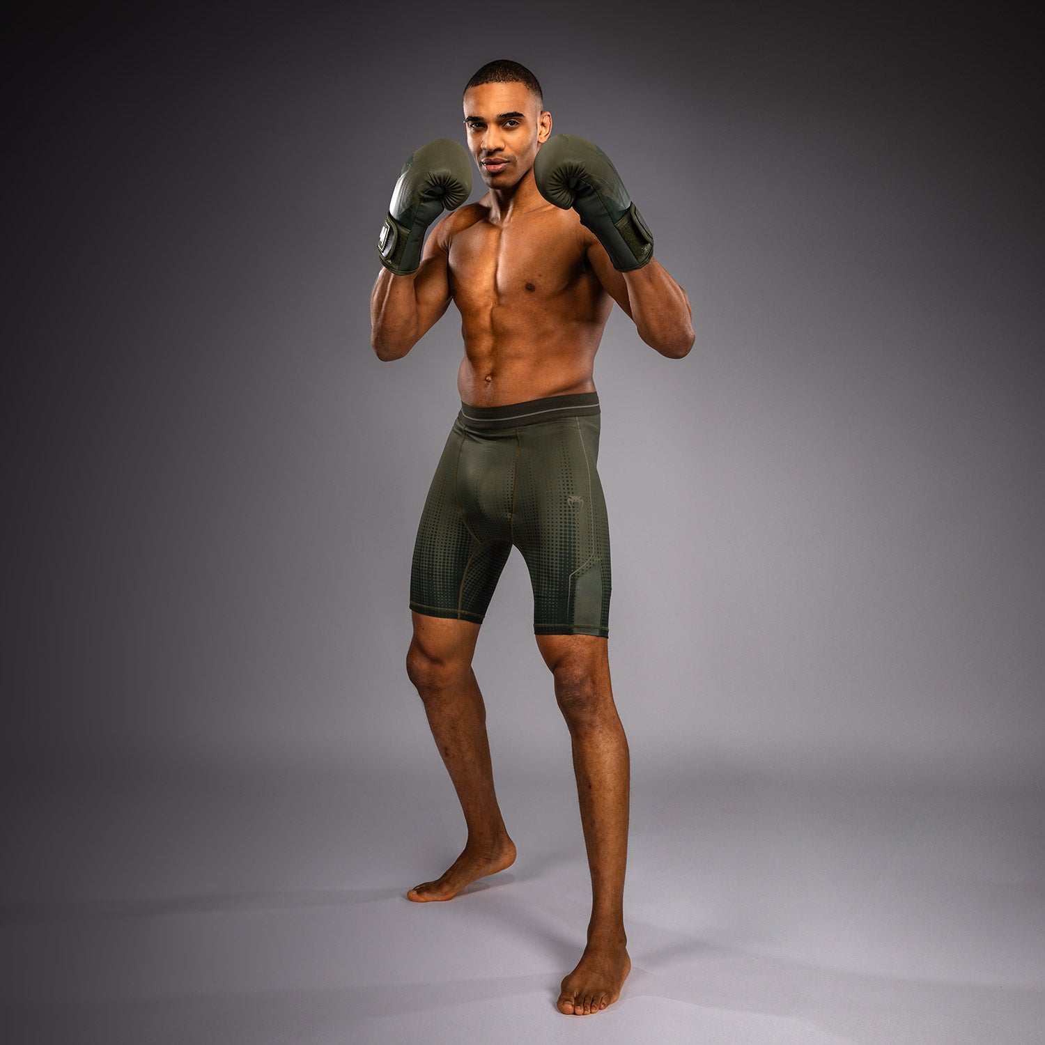 Venum Stealth Vale Tudo Shorts - Khaki/Dark Green  product-type_Compression shorts Venum