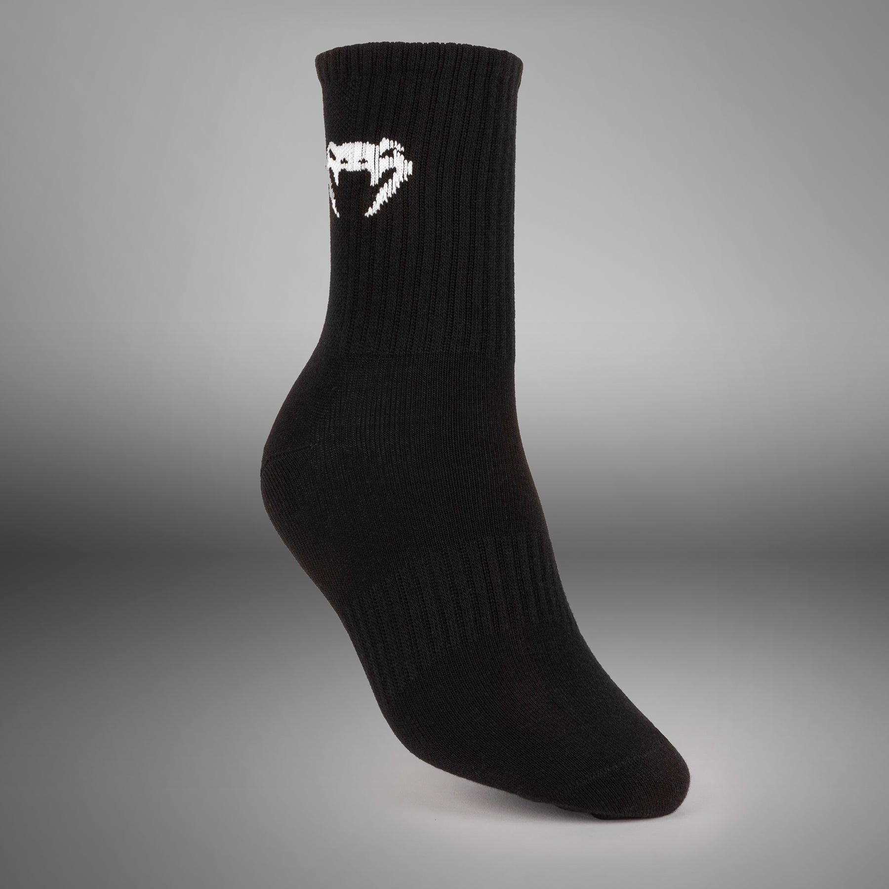 Venum Classic Sock - set of 3 - Black/White - Venum