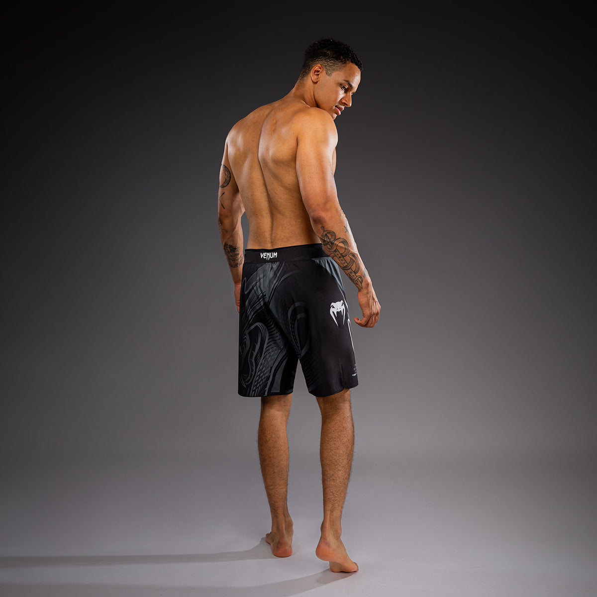 Venum Crimson Viper 2.0 Fightshorts - Black/Grey  product-type_MMA Shorts Venum