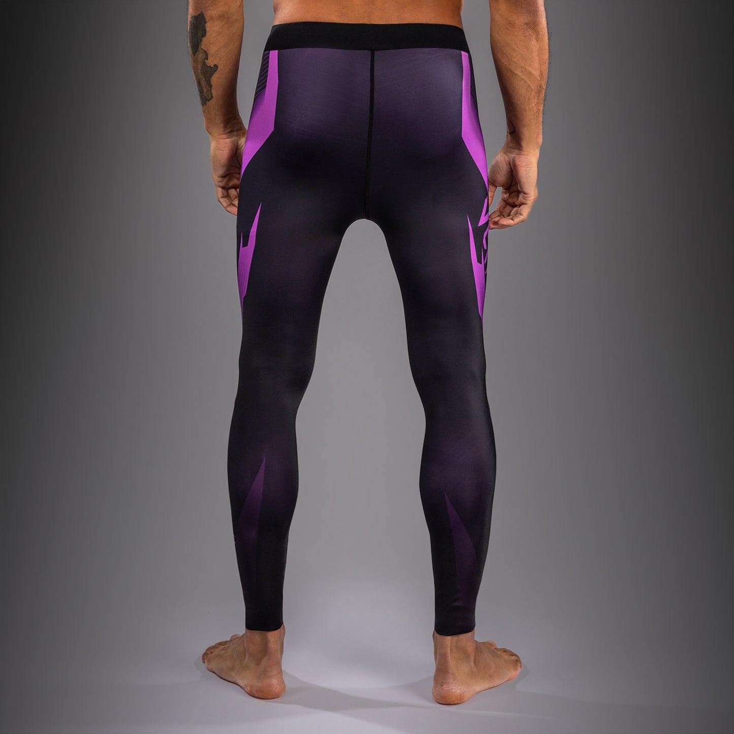 Venum No-Gi 6.0 Spats - Black/Purple  product-type_Compression Pants Venum
