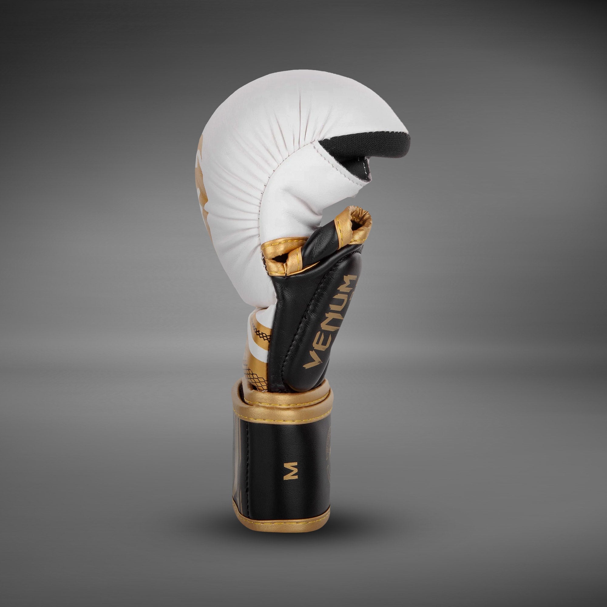 Venum Challenger 3.0 Sparring Gloves - White/Black/Gold - Venum