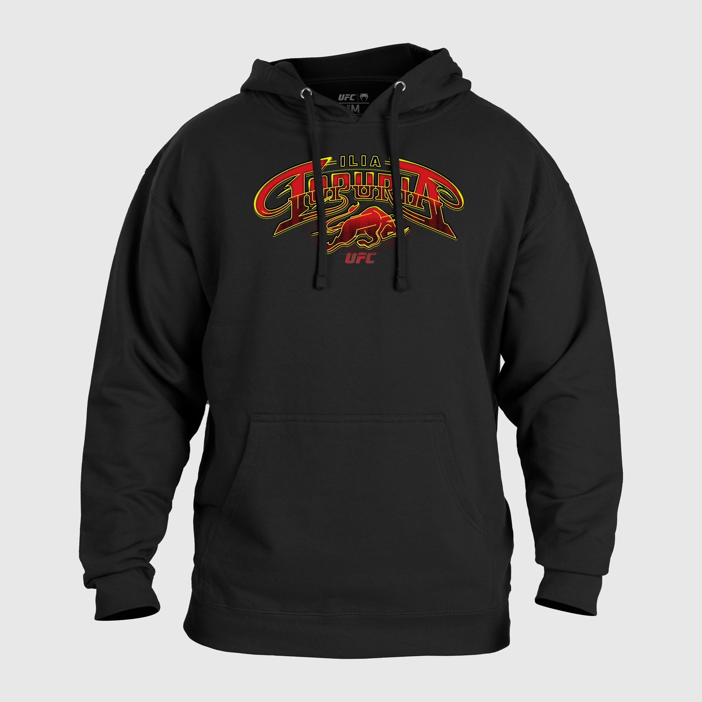 Men's UFC Unrivaled by Venum Black Ilia Topuria Hoodie