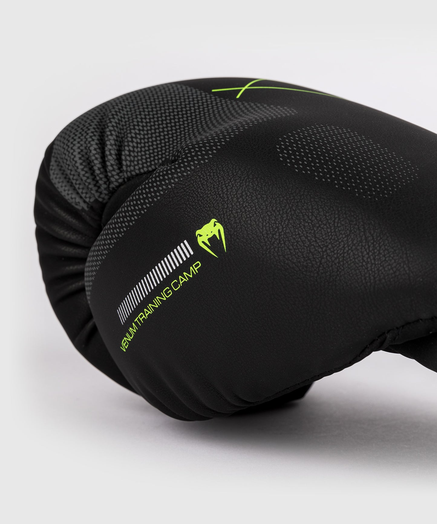 Venum Training Camp 4.0 Boxing Gloves - Black/Neon Green