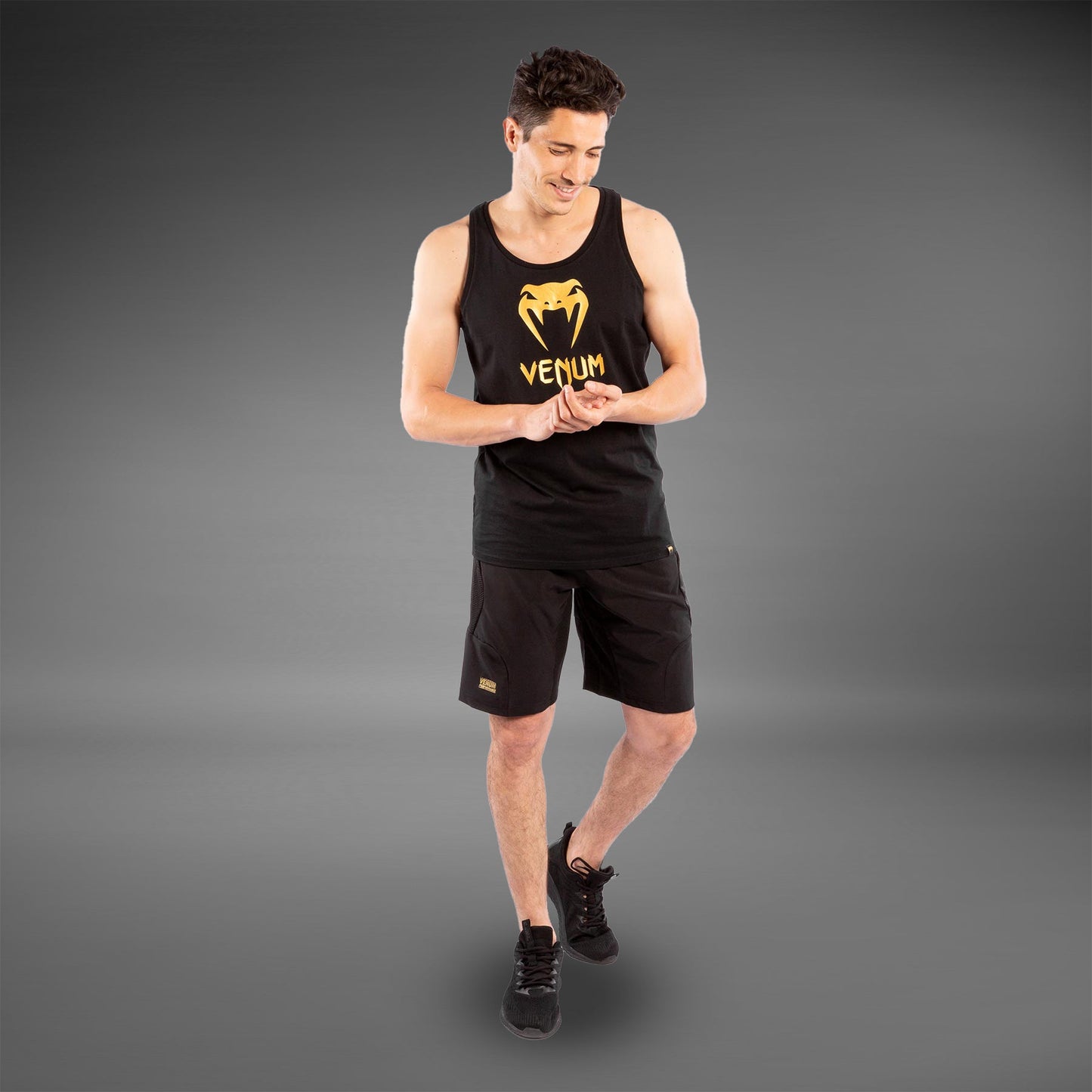 Venum Classic Tank Top - Black/Gold