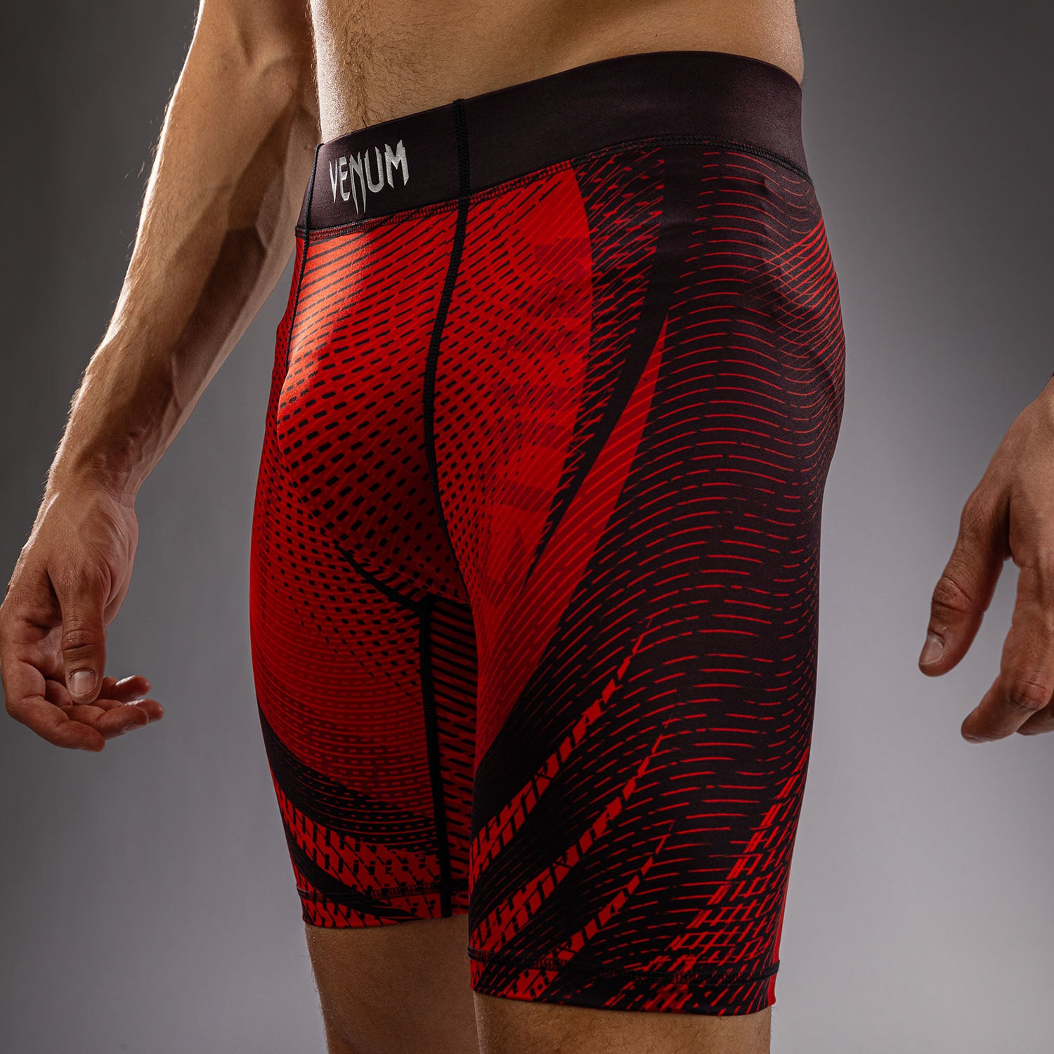 Venum Galactic 3.0 Vale Tudo Shorts - Red/Silver  product-type_Compression shorts Venum