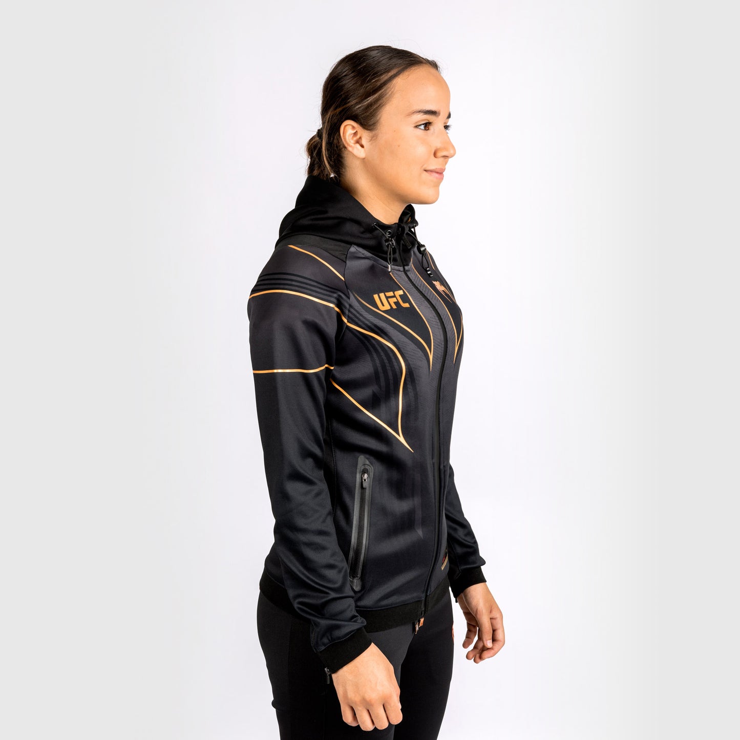 UFC Venum Personalized Authentic Fight Night 2.0 Kit by Venum Women's Walkout Hoodie - Champion