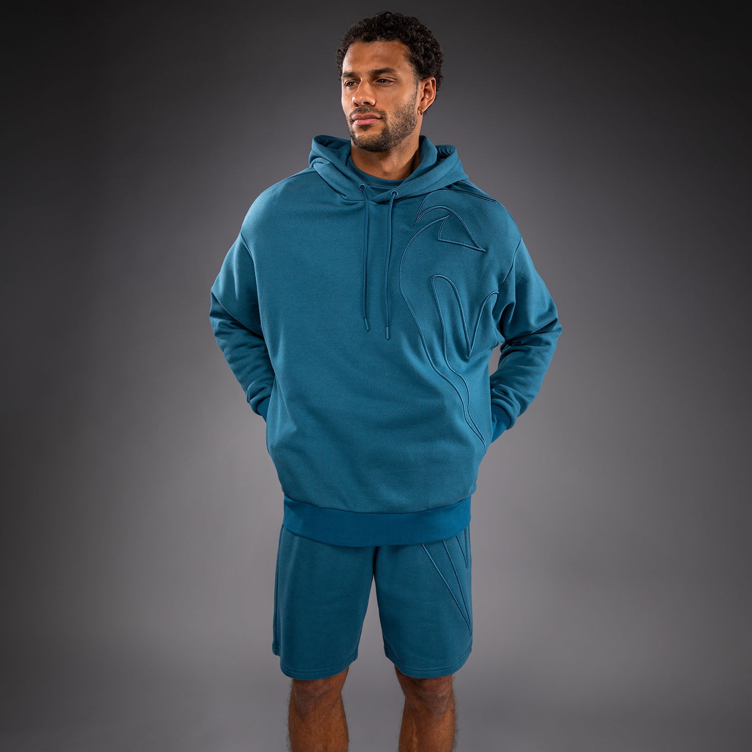 Venum Giant 3D Hoodie - Ocean Blue  product-type_Sweatshirts Venum