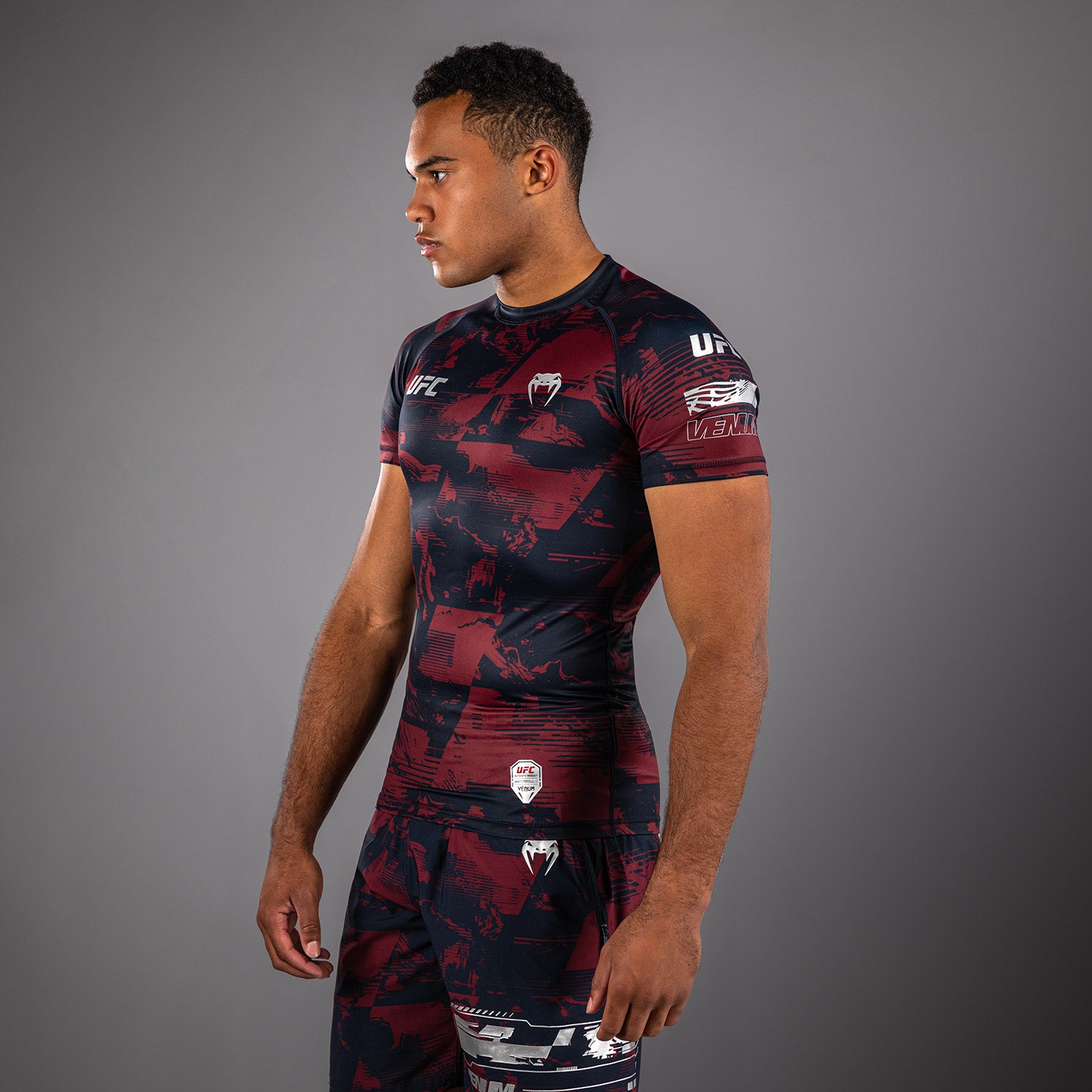 Men's UFC Zenith by Venum Burgundy Authentic Fight Week