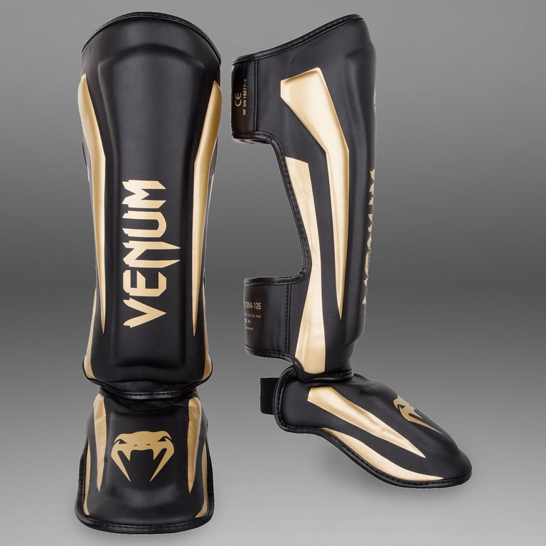 Venum CHALLENGER STANDUP SHIN GUARDS - Sípcsontvédő - fekete Venum CHALLENGER STANDUP SHIN GUARDS - Sípcsontvédő - fekete