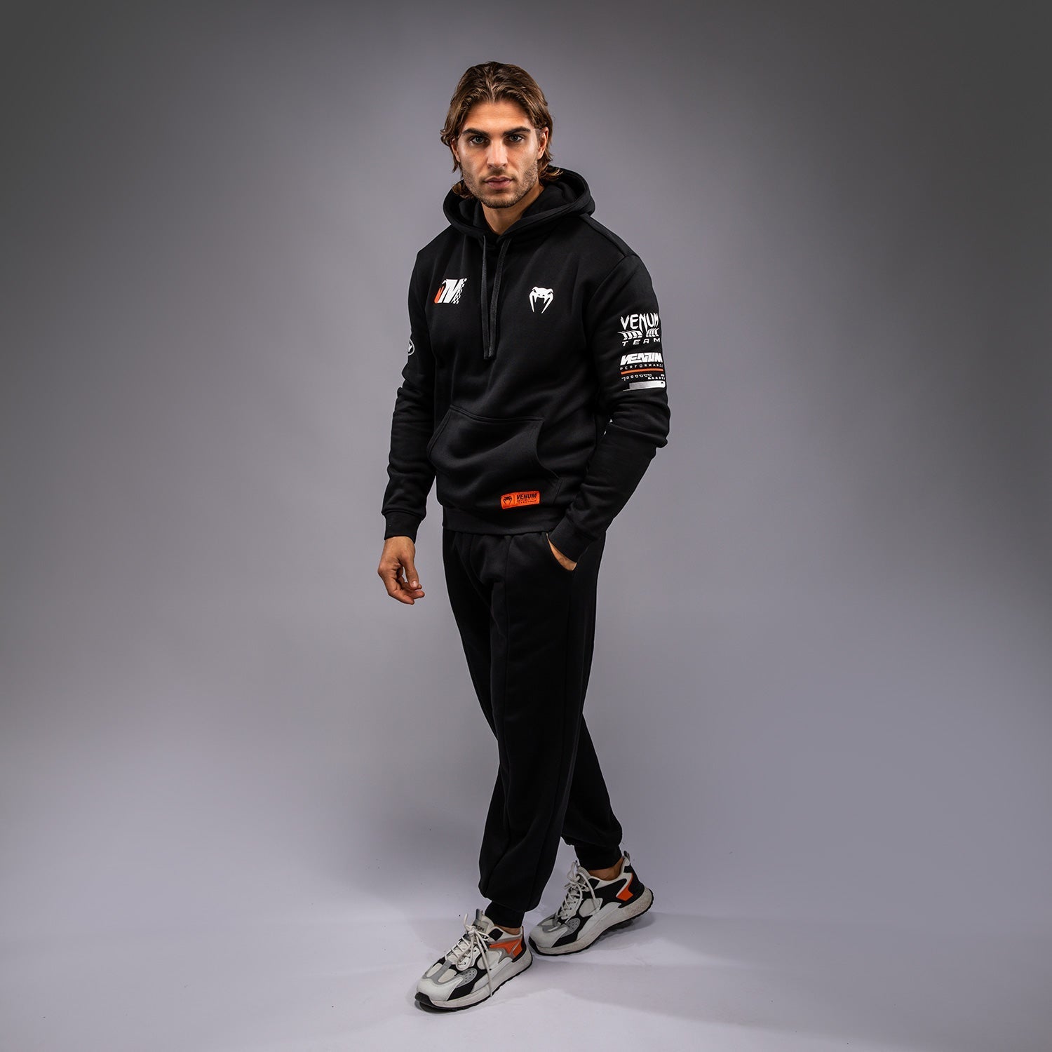 Venum Motorsport Hoodie - Deep Black - Venum