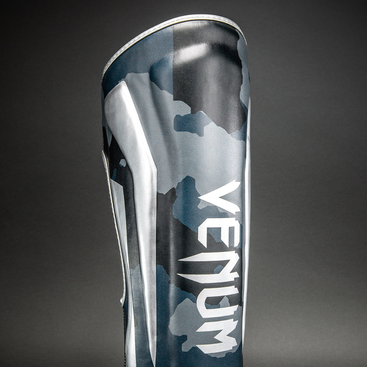 Venum Elite Camo Shin Guards - Dark Navy/Blue