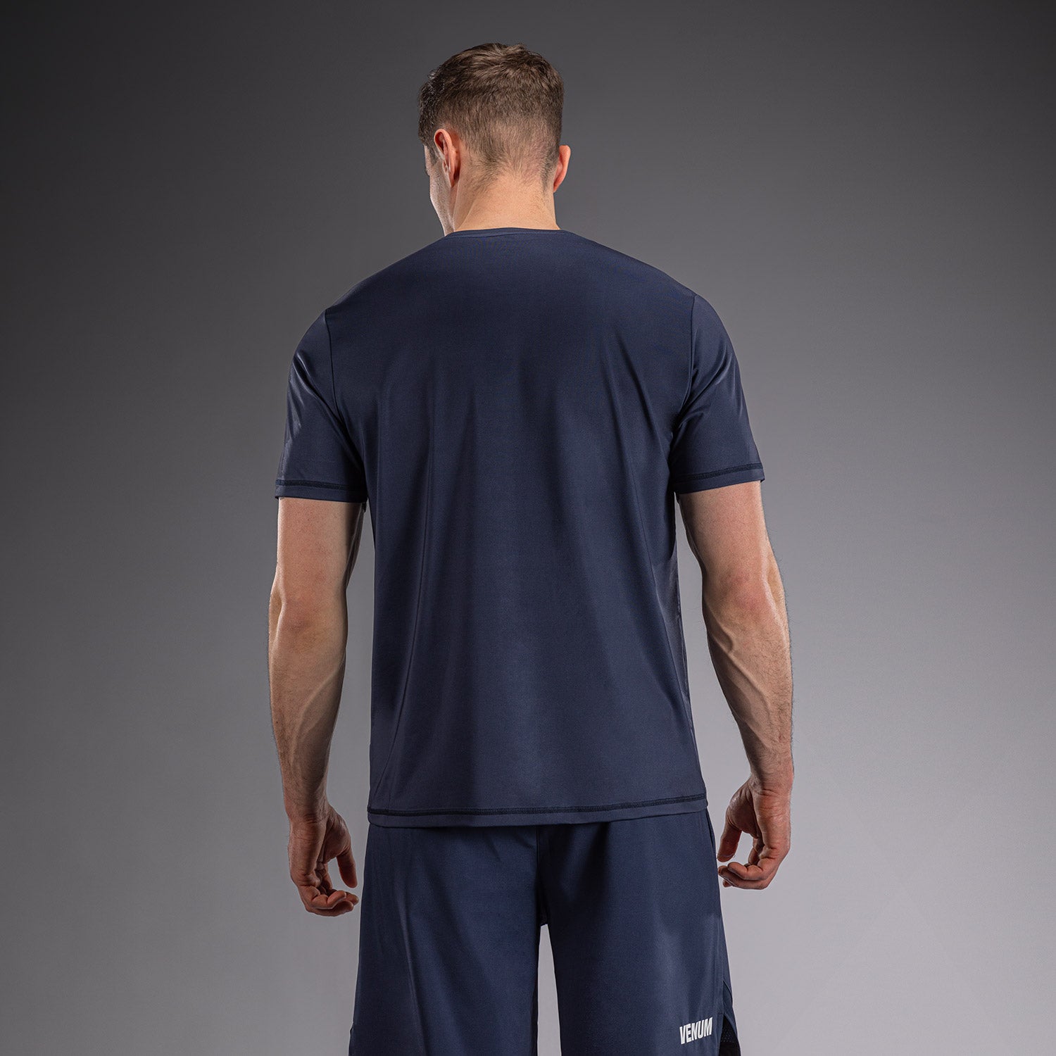 Venum Classic Dry Tech T-Shirt - Navy Blue/White  product-type_Dry Tech T-Shirts Venum